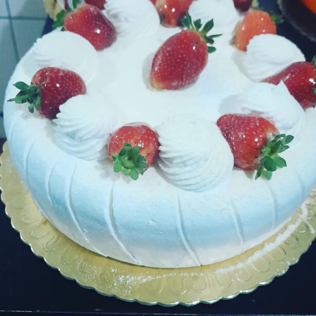 Bolo de chocolate decorado